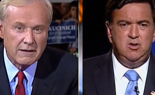 Chris Matthews και Bill Richardson