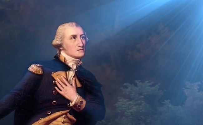 Ο George Washington στο Valley Forge
